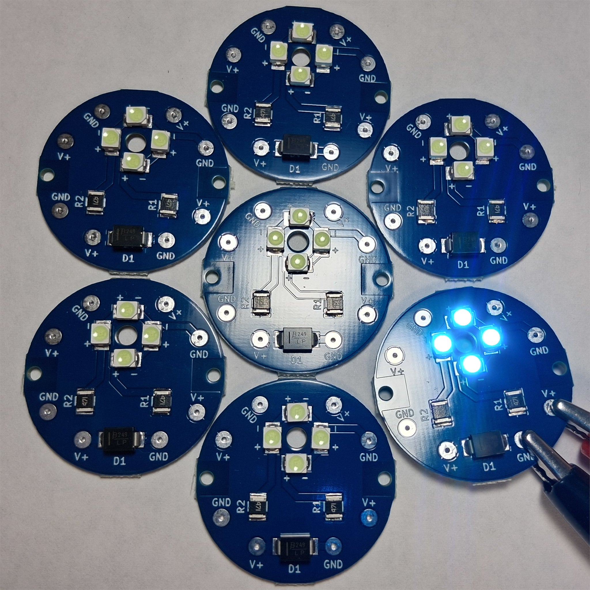 Needle Glow Boards